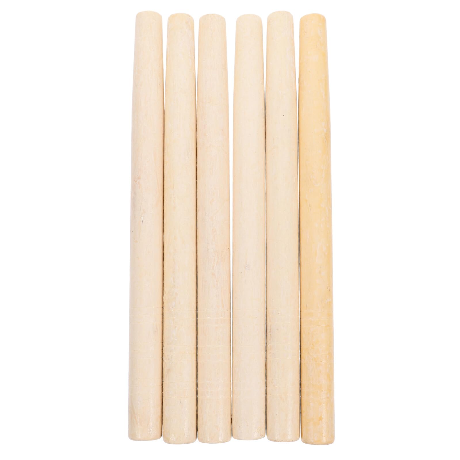 Levemolo 6 Stück Holzgriff für Gartengeräte Holzstiele Ersatzgriff für Beil Schaufel Hacke Vielseitig Einsetzbar Handermüdung