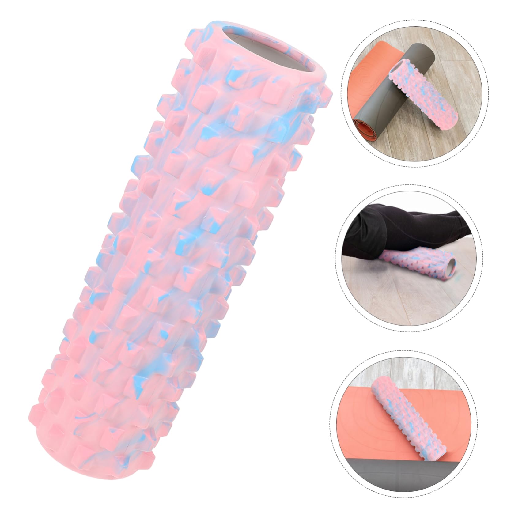Rullo Massaggiante Muscolare in Eva, Stabile, per Gambe e It Band