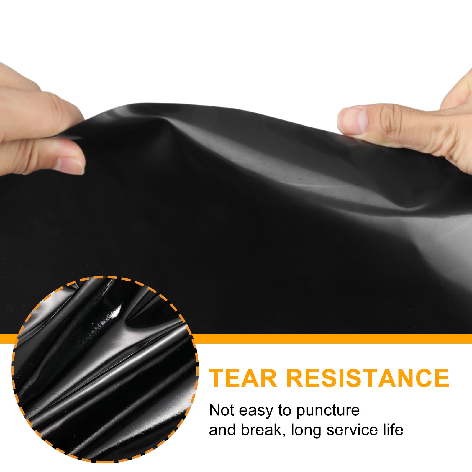 Telo Per Laghetto 3x3m In HDPE - Impermeabile E Resistente Per Giardino, Stagni E Fontane - Foto 9