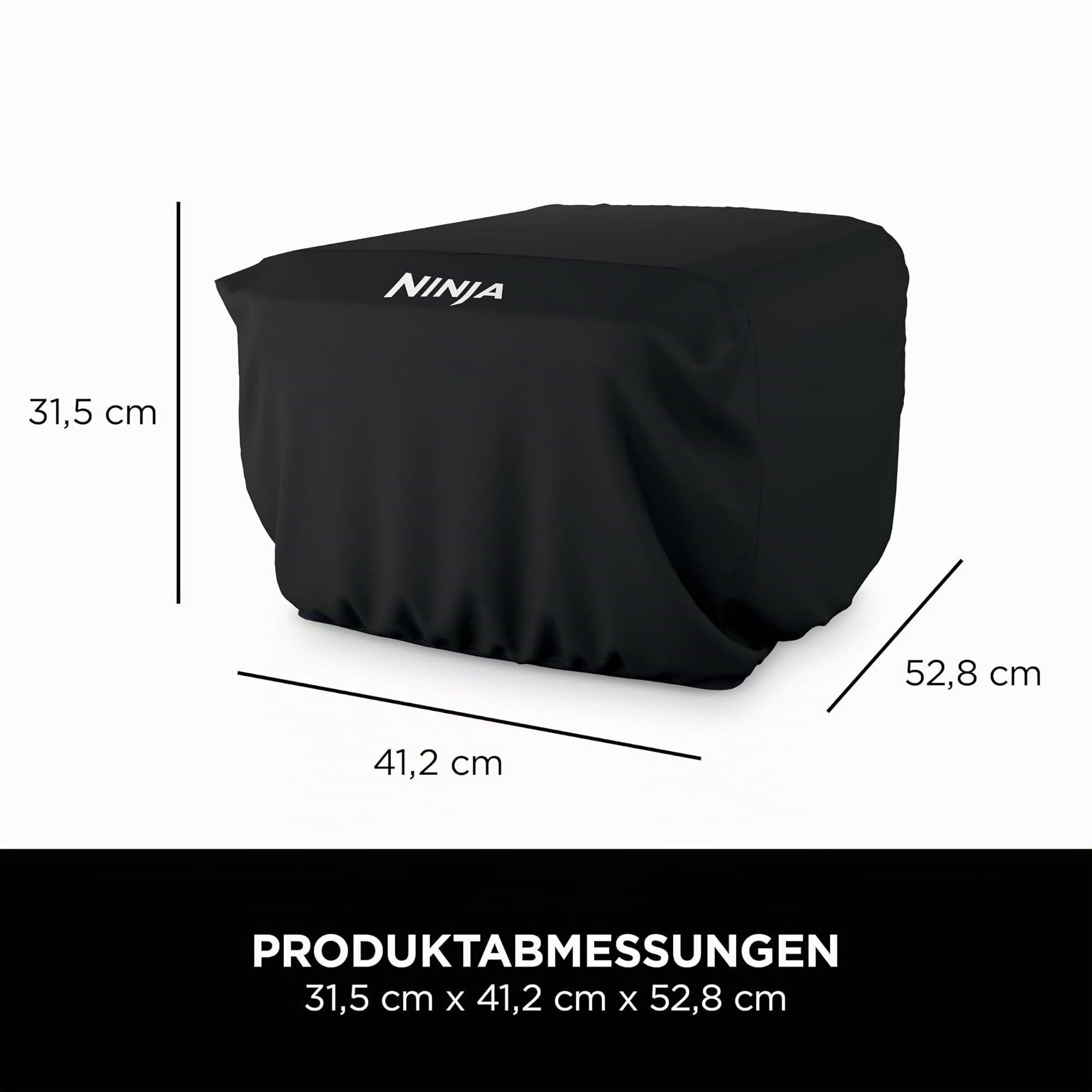 Ninja Artisan Outdoor-Pizzaofen-Abdeckung, mit Kordelzug, offizielles Ninja Artisan Zubehör, Pizzaofen-Utensilien und Ersatzteile, XSKMOCVREUUK