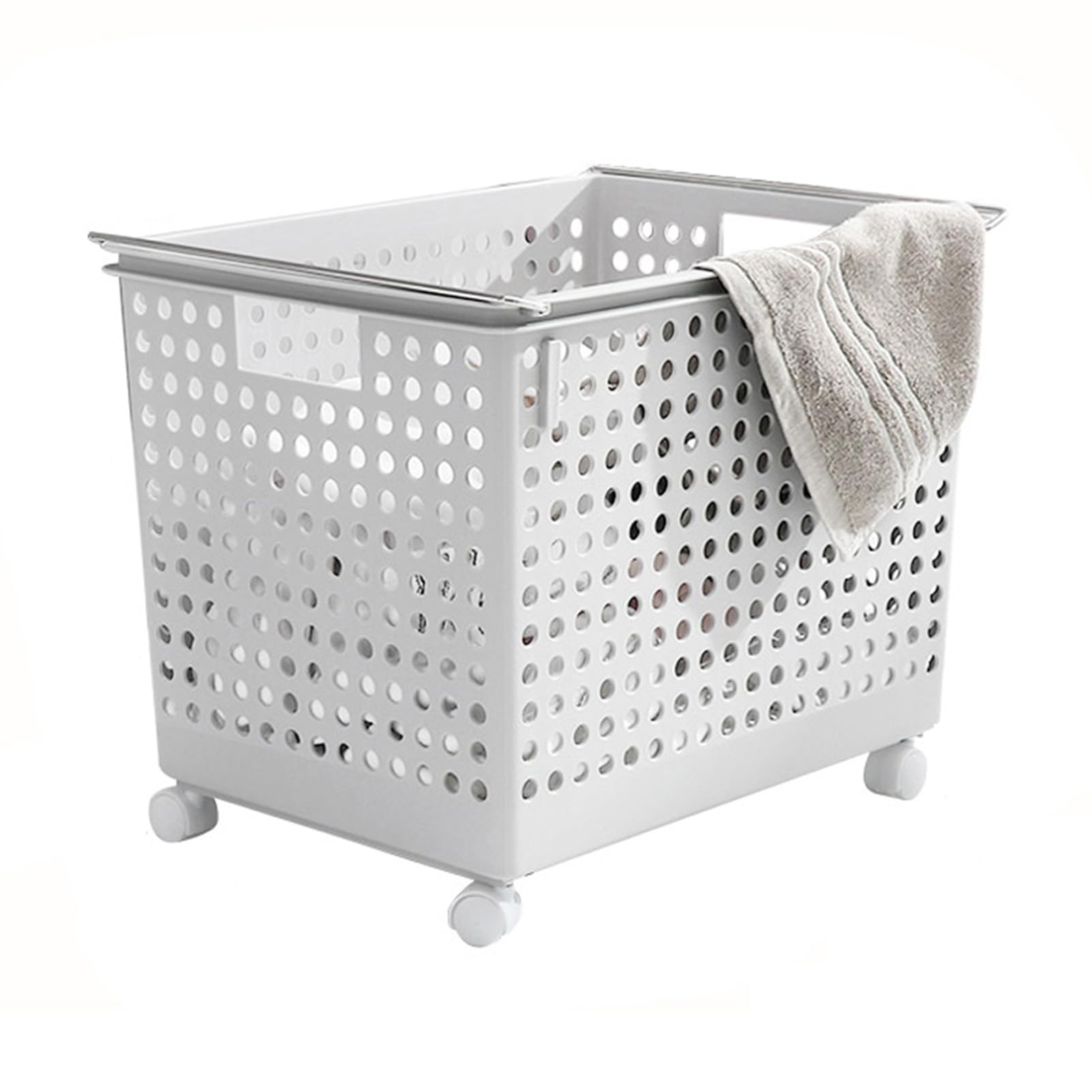 Large Capacity Dirty Clothes Storage Basket, Bathroom Multifunctional Laundry Basket, Household Dirty Clothes Basket, Partition Placement Storage Basket
