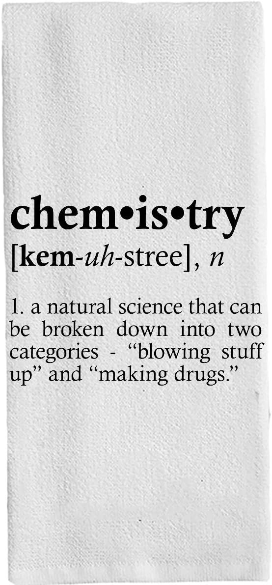 Chemistry Definition Hand Towles Dish Cloth School Office Decoratives Washcloths Dish Cloths 14x 30 Inch(35x75cm) Color:Chemistry Definition
