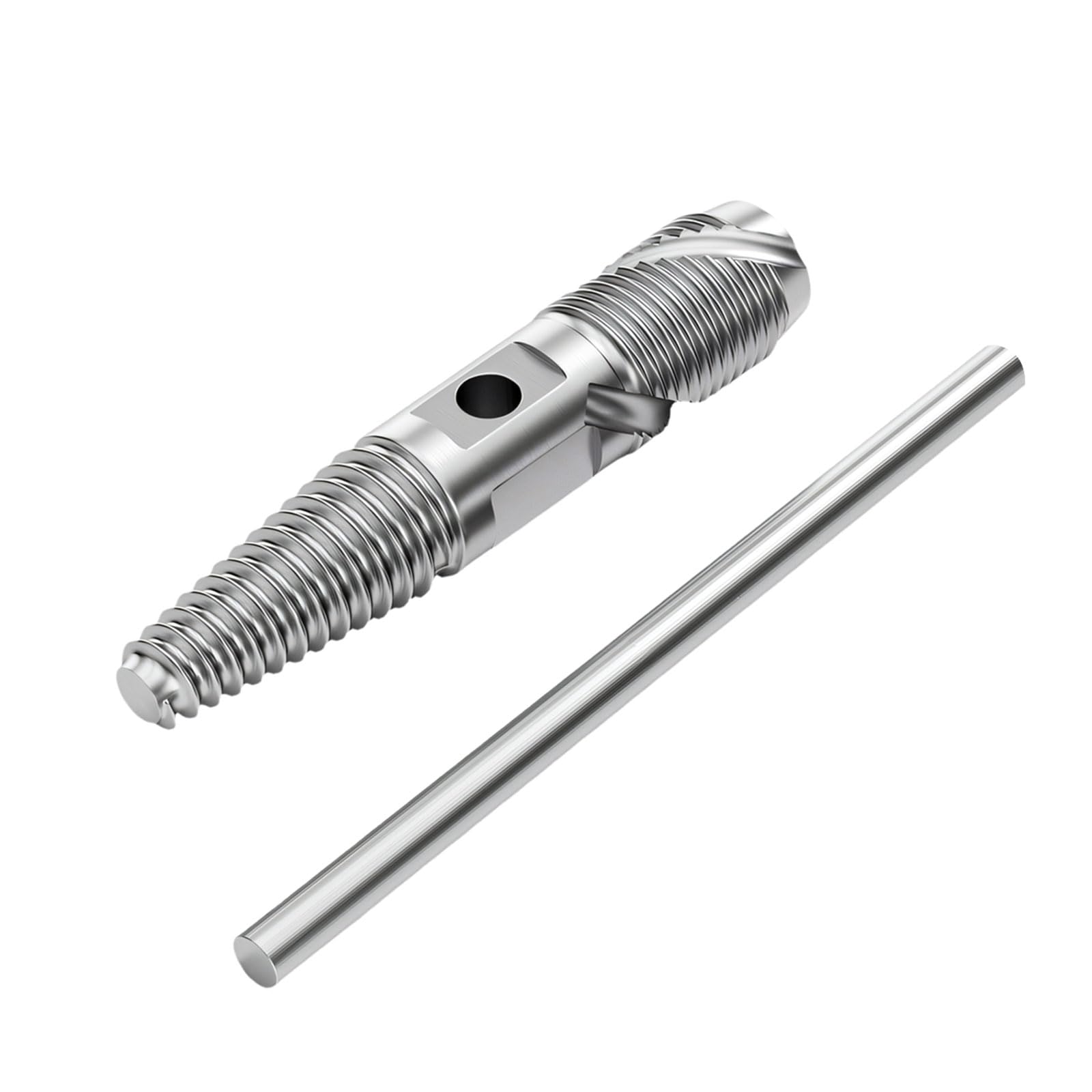 Screw Extractor Set 1 / 2Inch 3 / 4Inch Double Head Screw Extractor for Damaged Screws Repair Pipe Set