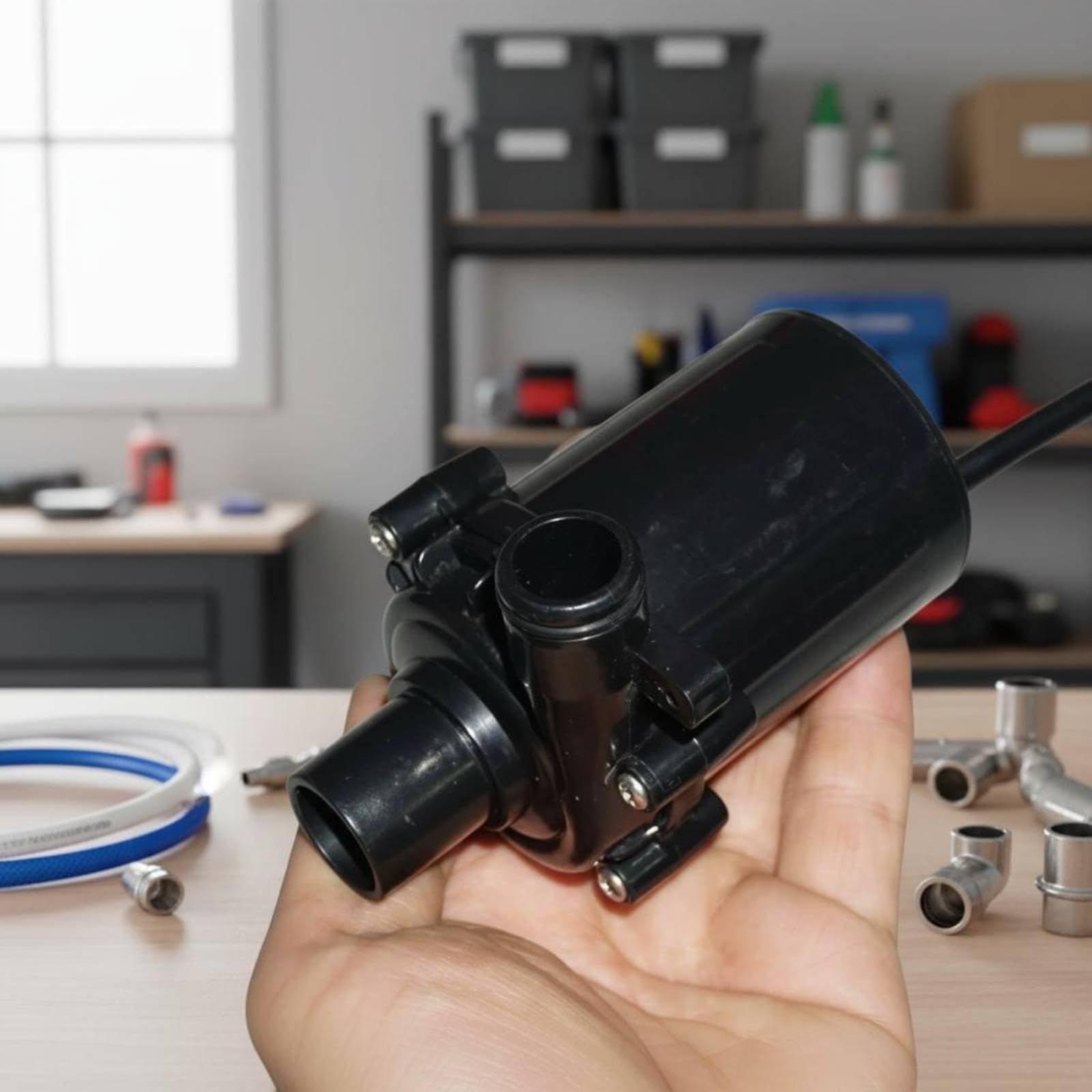 12V Brushless Water Pump 35 L per Minute 12V Centrifugal Water Pump Dry Run Protection Large Diameter-image-19