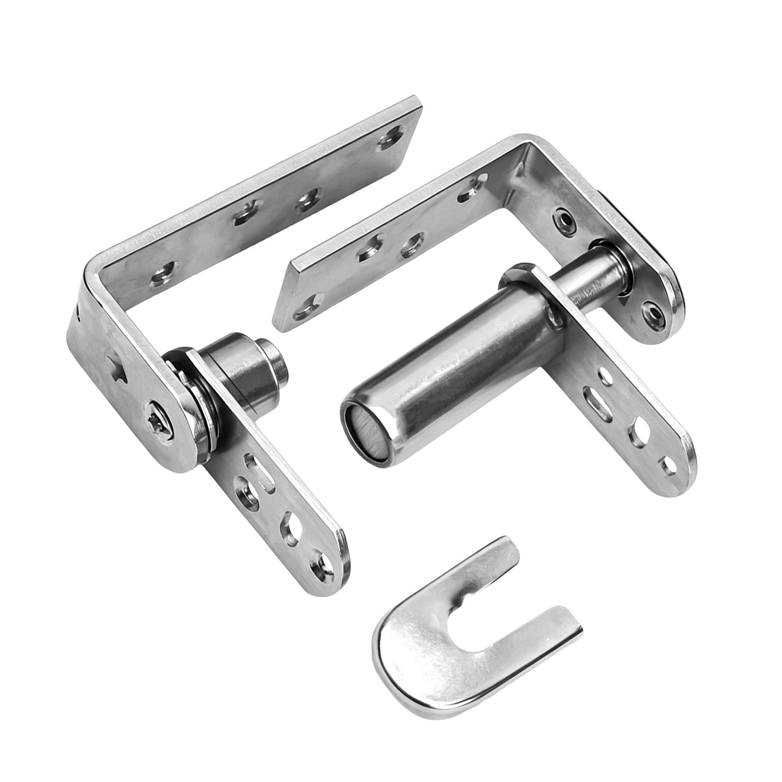 Action Spring Hinge Stainless Steel Concealed Door Pivots Hinges Heavy Duty Door Hardware for Saloon Sliding Doors Auto Rebounds Half Waist Pivots