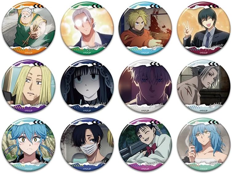 SAKAMOTO DAYS Tin Badge Collection Vol. 4, Box of 50