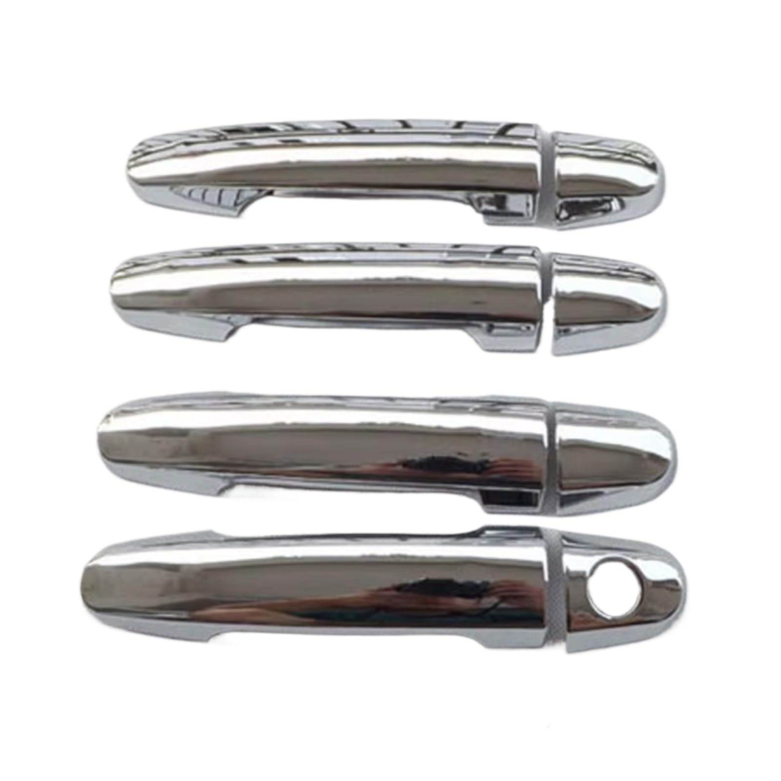 Qdzvalumv C1 Car Door Handles Cover Shell Compatible With Toyota For Yaris 2007-2010 Car Exterior Door Handle Shell Outer Cover Front Rear Cap Set(C1)