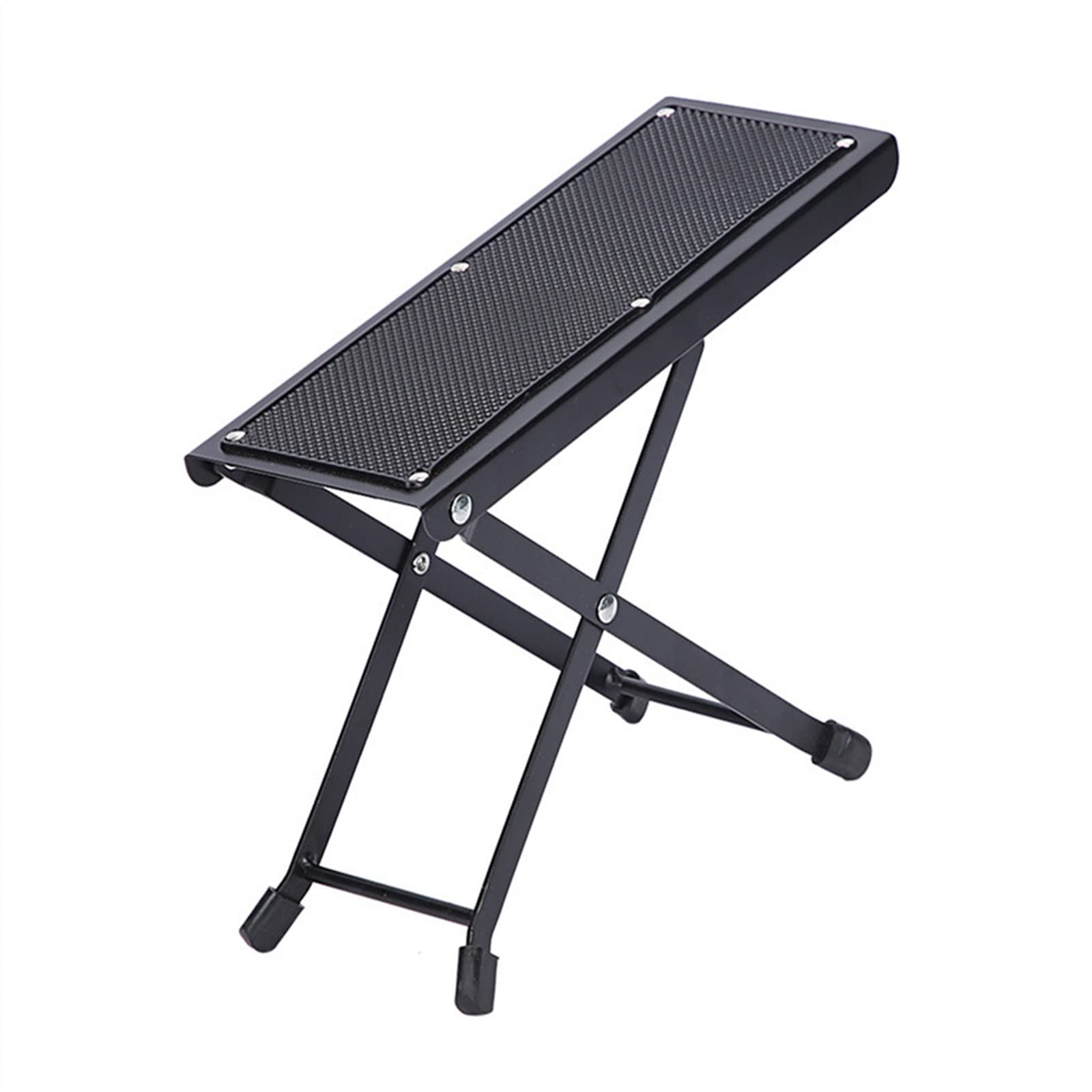 Guitar Tools Adjustable Anti-Slip Guitar Foot Stool Foot Rest for Instrument Play Folding Guitar Footstool