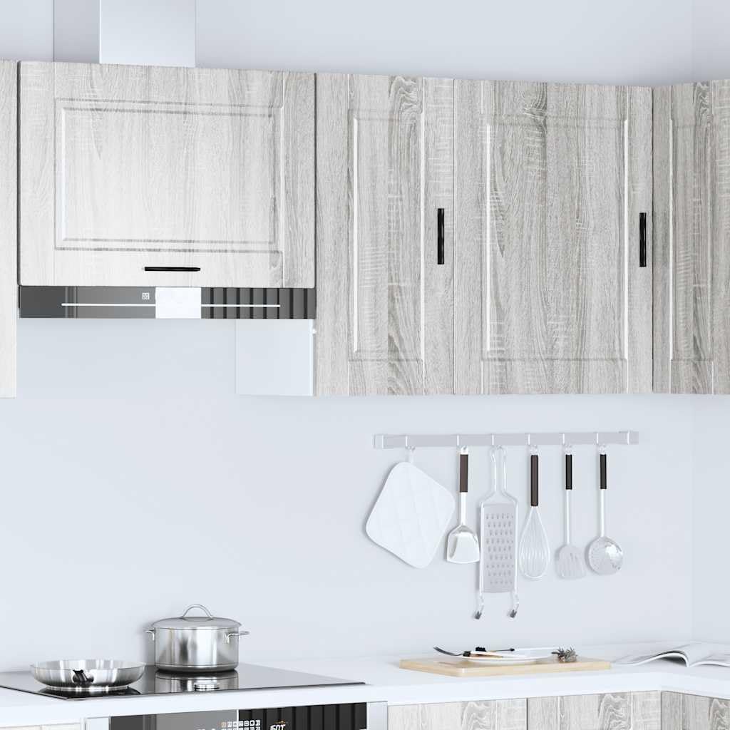 Armoire de cuisine suspendue Porto Gris Sonoma 30 x 31 x 60 cm