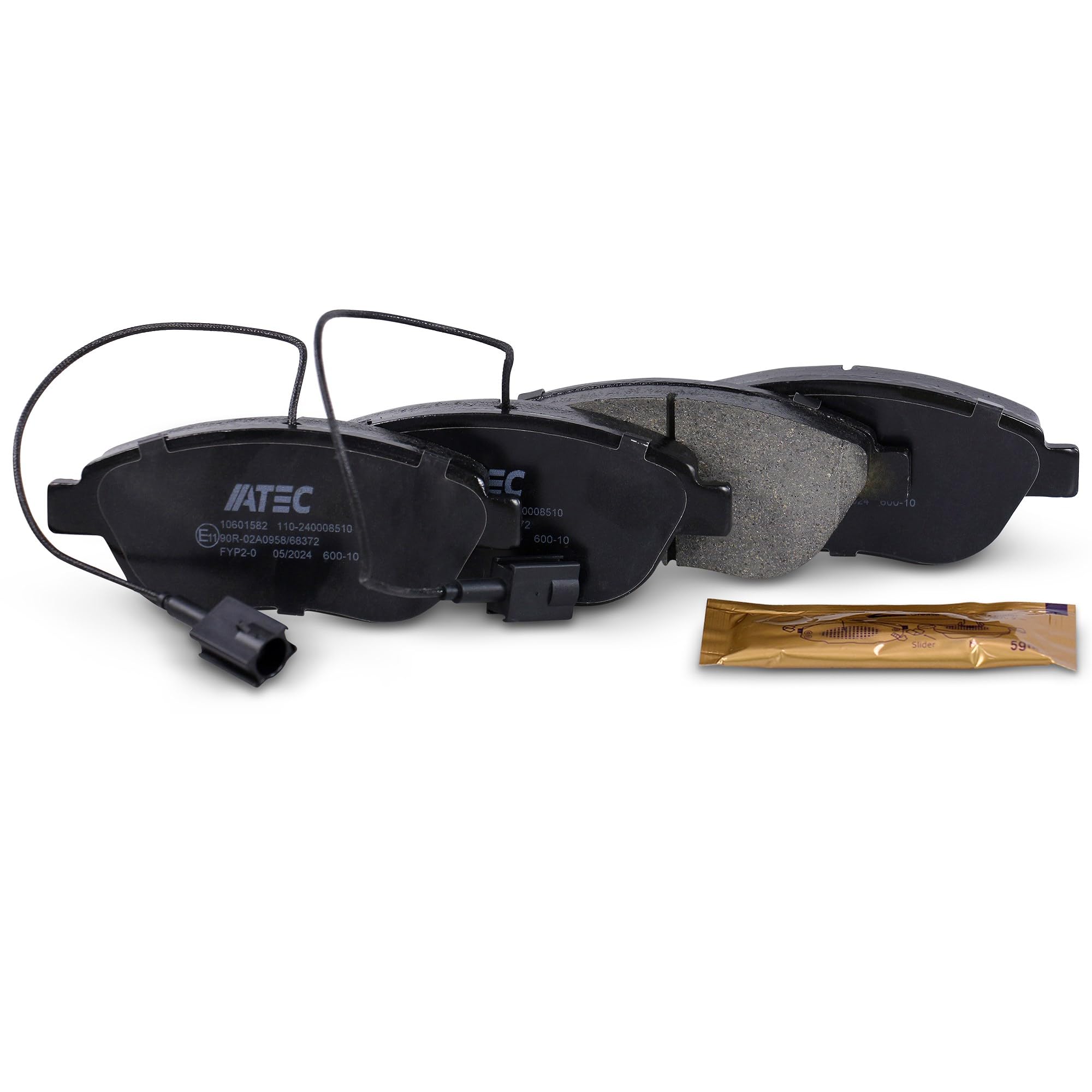ATEC Germany Set freni asse anteriore incl. dischi freno Ø 284 mm ventilati | Compatibile con: FIAT BRAVO II, BRAVO Van, STILO, STILO Multi Wagon, STILO VAN, LANCIA DELTA III