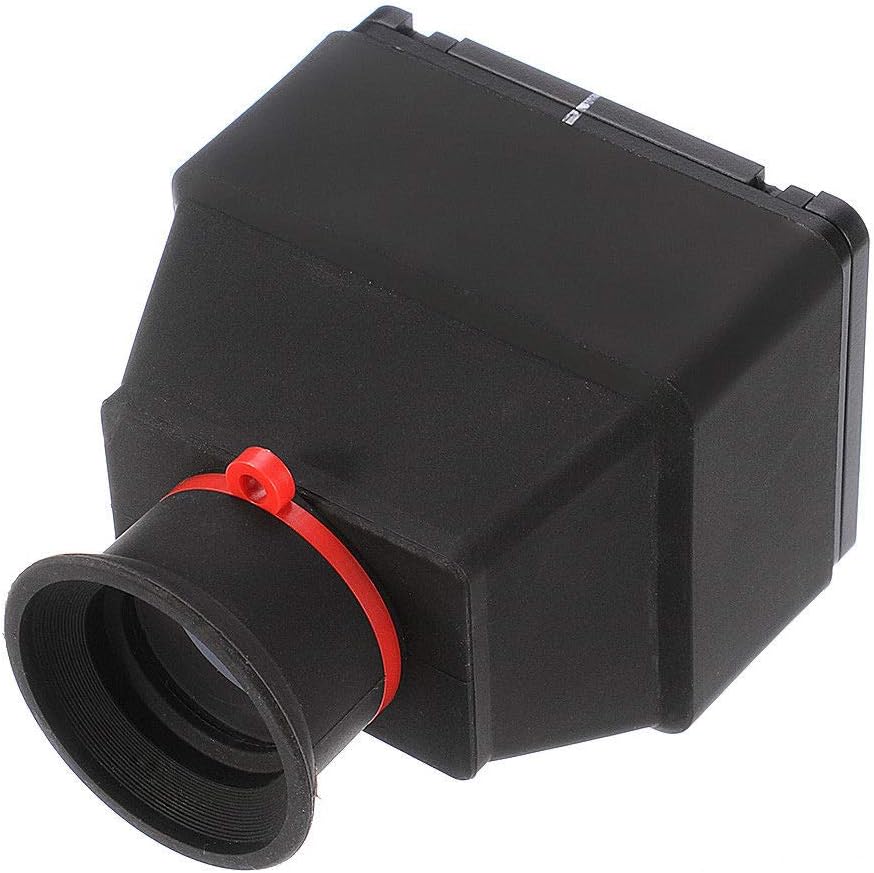 ZCTL 3x Loupe Magnifying Viewfinder for Universal 3.2" Screen DSLR Camera, Mirrorless Camera, Camcorder, Monitor - Manual Focus - Plössl 3x Eye Piece Lens - Unisex - Photography Enthusiasts