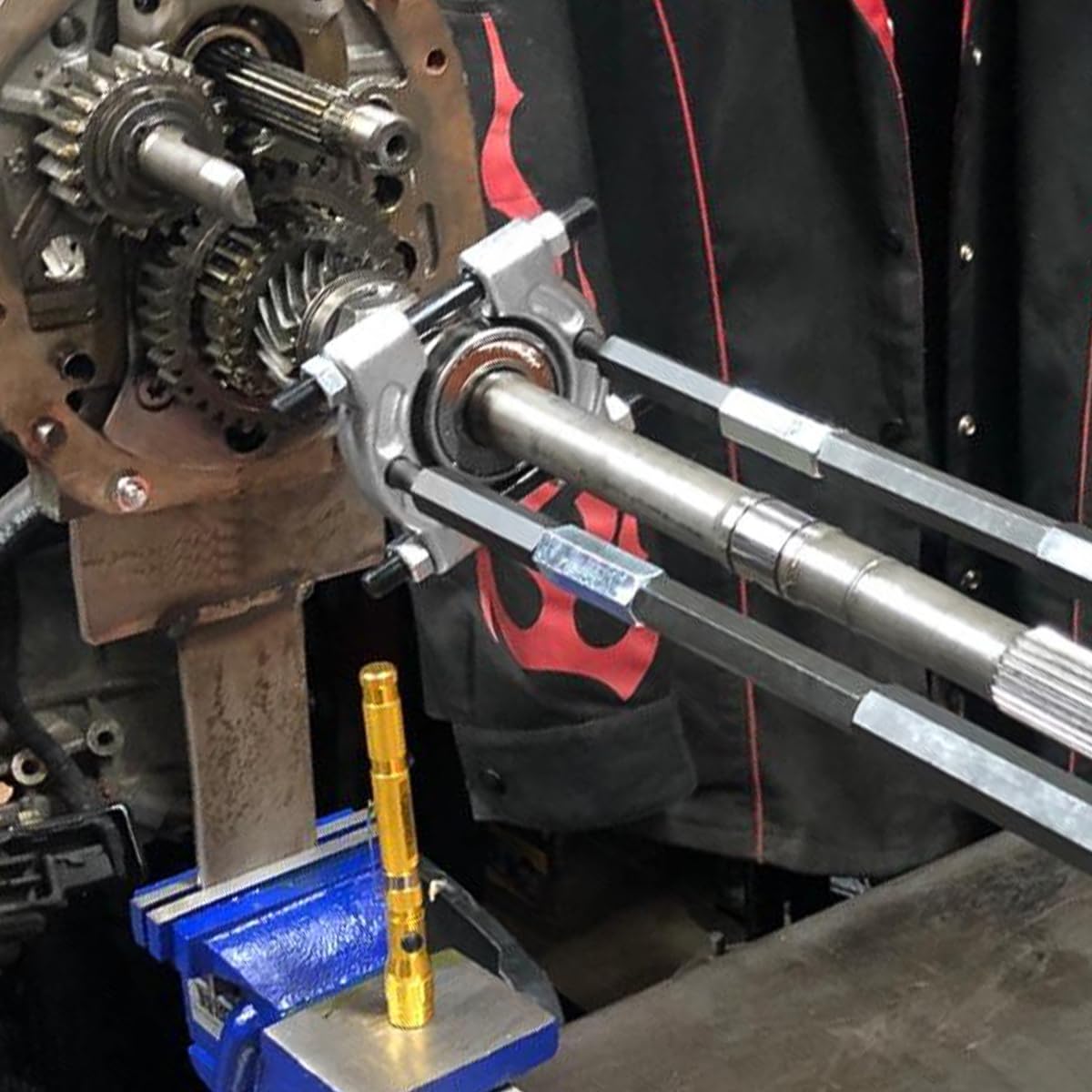 ABN Bearing Puller With 1/2in To 4-5/8in Jaw – Splitter Tool For Wheel Hub, Gear Pinion, Bearing Separator, Bearing Pullers - Canada - View #2