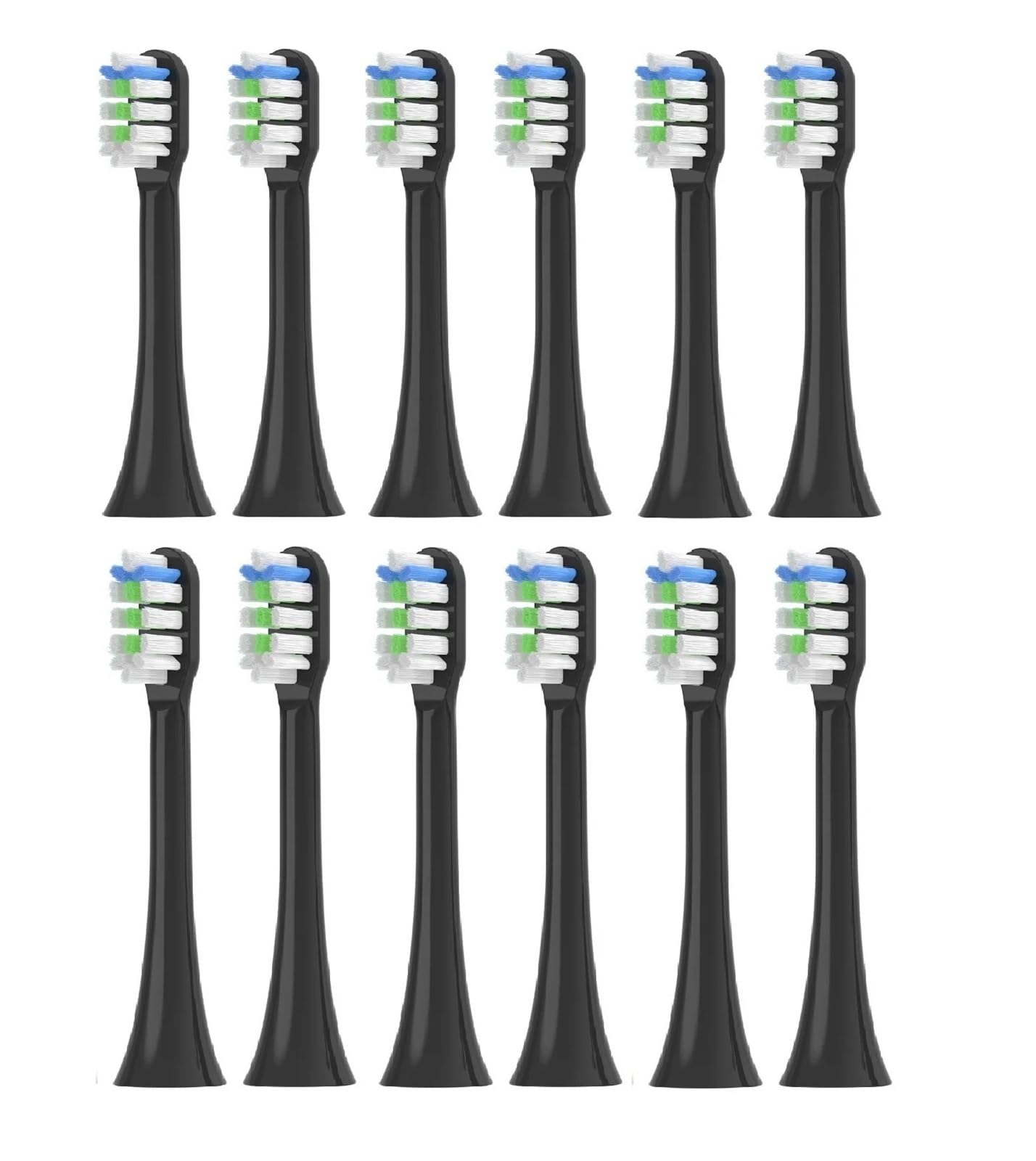 Testina Di Ricambio For Spazzolino Elettrico Sonico, Compatibile Con SOOCAS V1/X1/X3/X5/X3U/X3PRO/v1/v2(White4 Black4 Pink4)