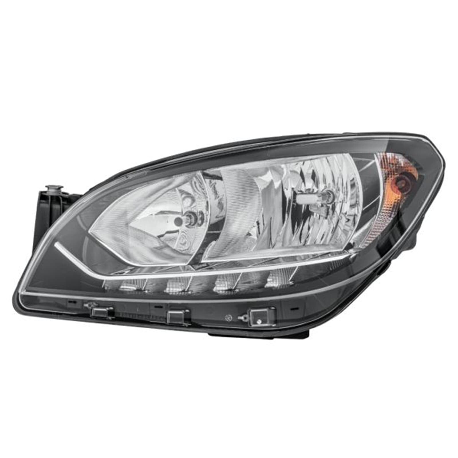 HELLA 1EL 012 643-011 Scheinwerfer - Skoda Citigo - ECE - für Rechtsverkehr - links | 1EL 012 643-011 Kompatibel mit Citigo (NF1),E-Citigo (NE1)