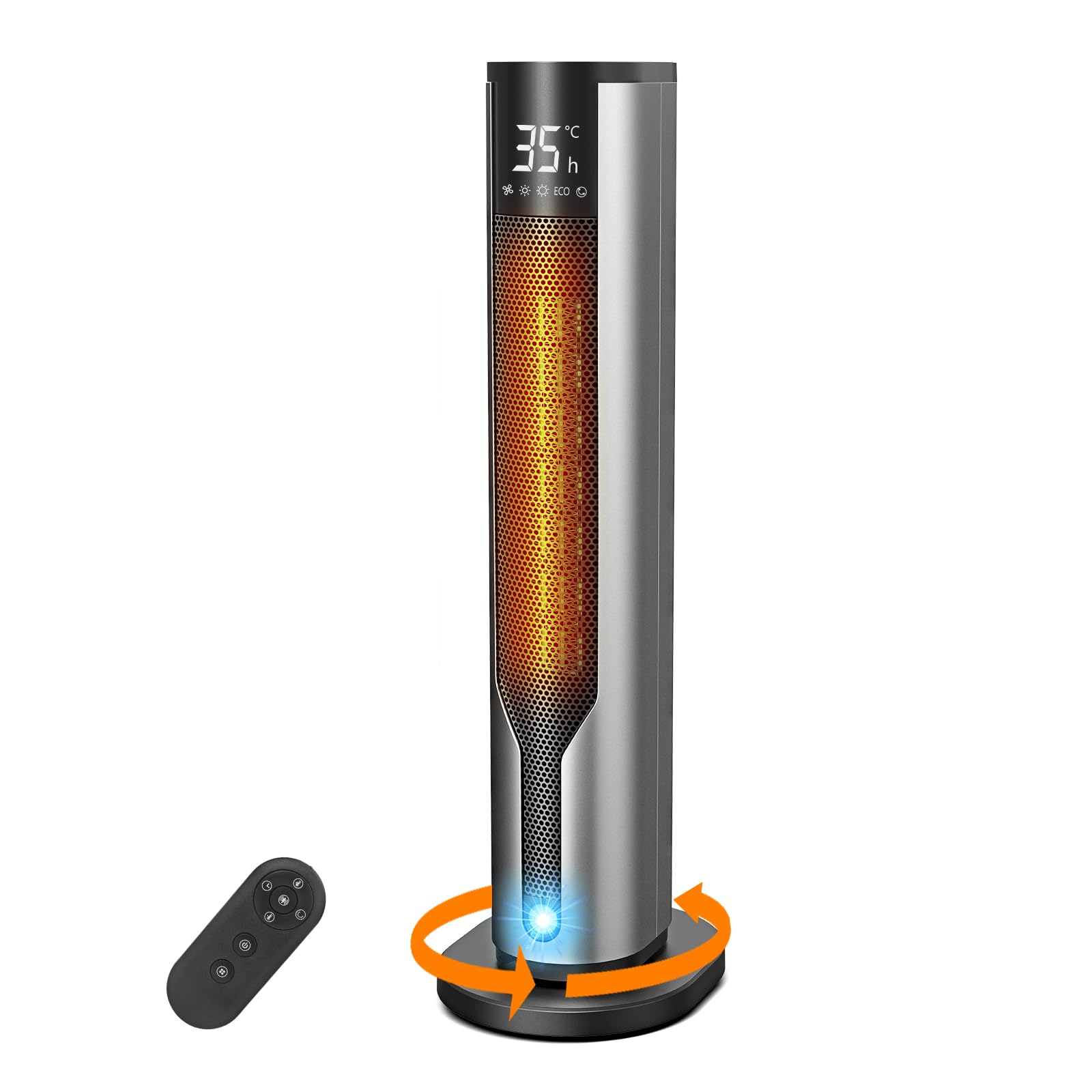 Amazon | セラミックヒーター【人感センサー ECO省エネ 】電気ファン