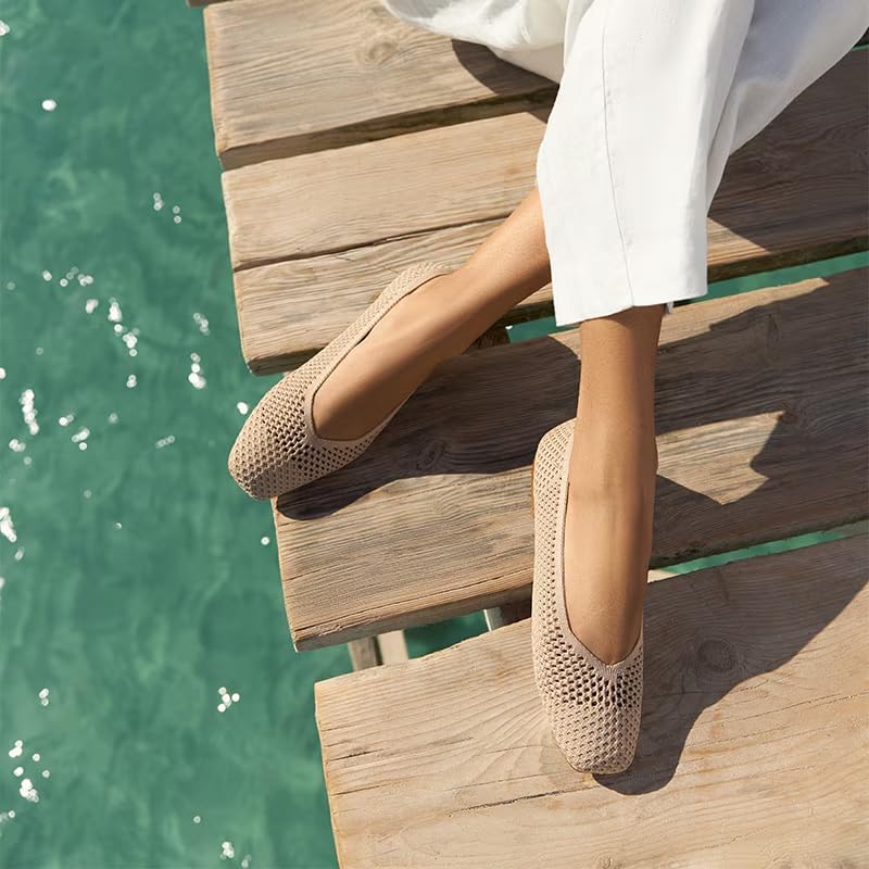 VIVAIA Women's Margot 2.0 Square-Toe Ballet Flats - Image 2