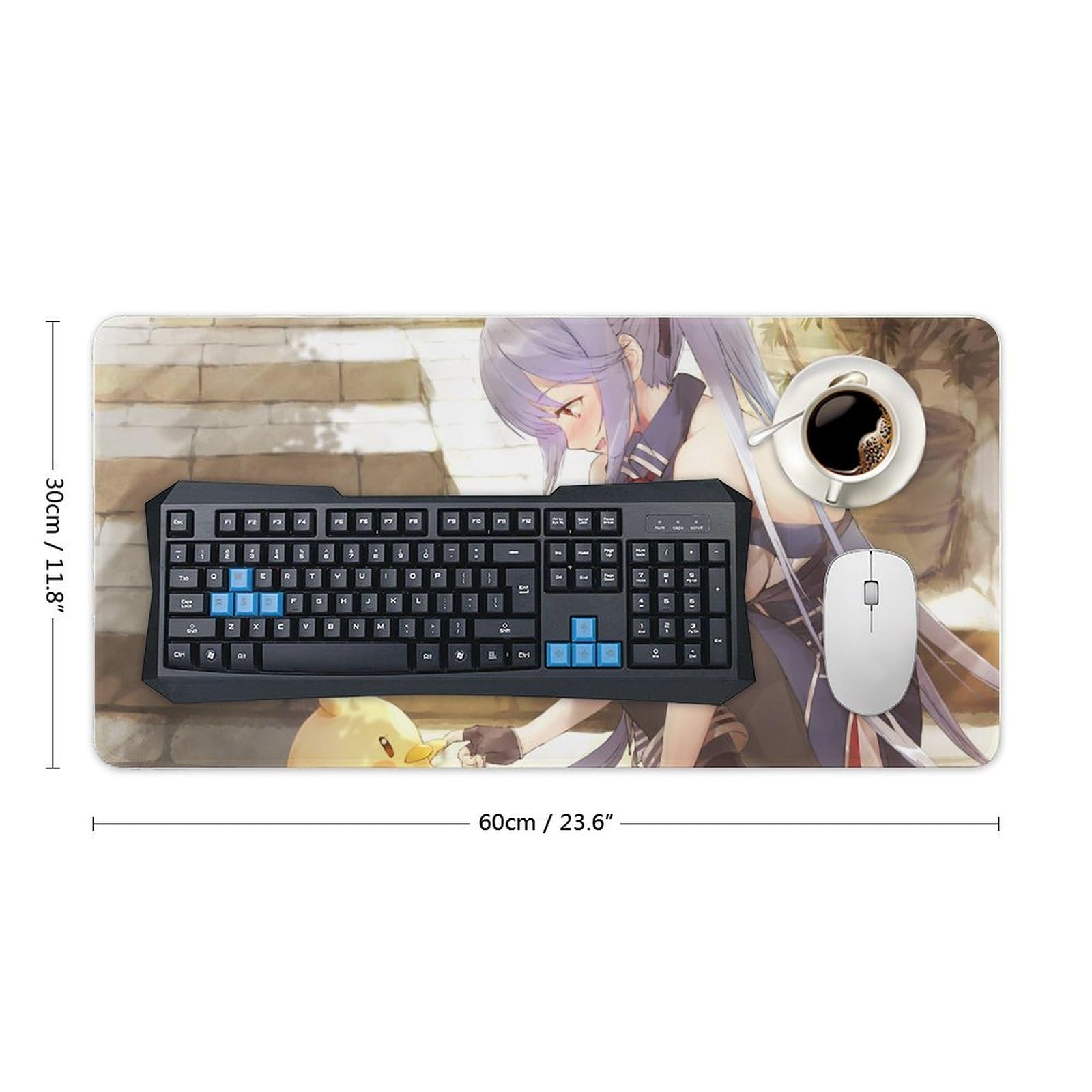 Amazon.co.jp: デスクマット アズールレーン アズレン 大型 デスク