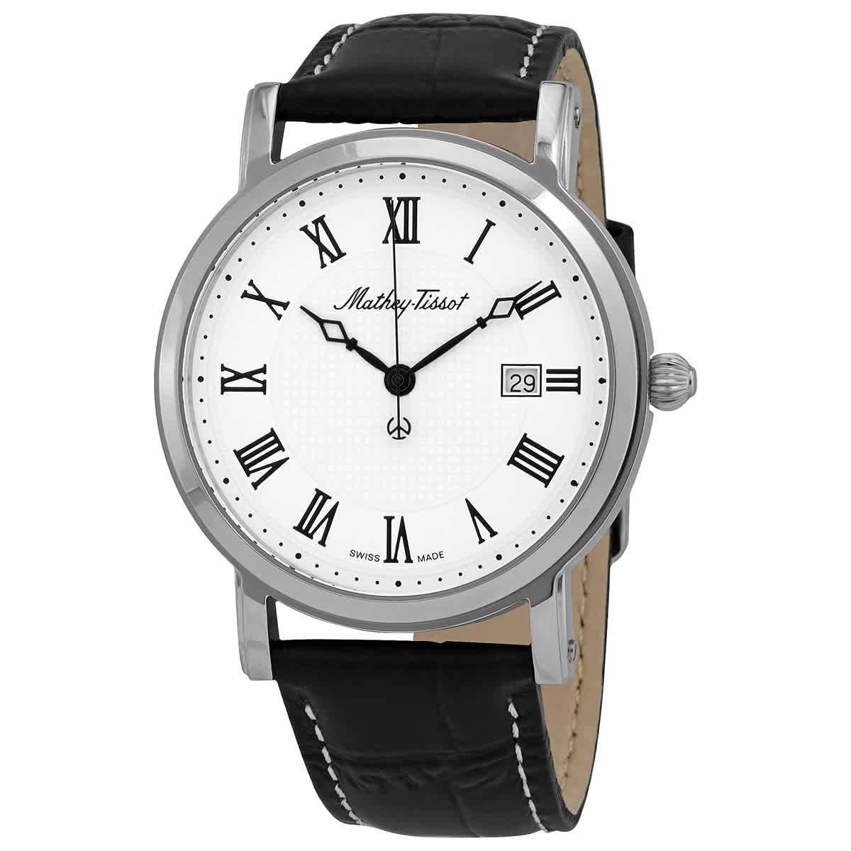 Mathey-Tissot City White Dial Men's Watch HB611251ABR