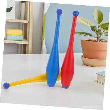 3pcs Juggling Sticks for Circus Acrobatic Shows Training Juggling Sticks for Adults Easy Balance for Indoor Outdoor Performances