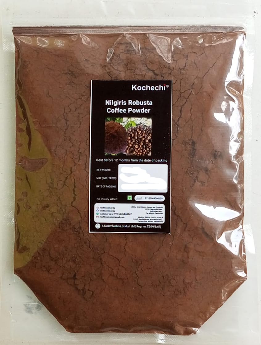 Nilgiris Robusta Coffee Powder 200g Pure Garden Fresh Homemade Coffee Powder No Chicory Added (200)