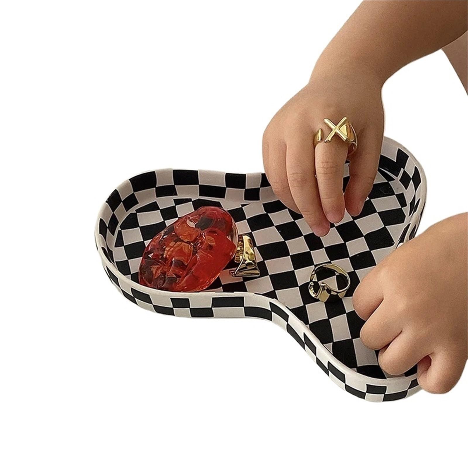 Plat à bagues en céramique, le cadeau de décoration idéal