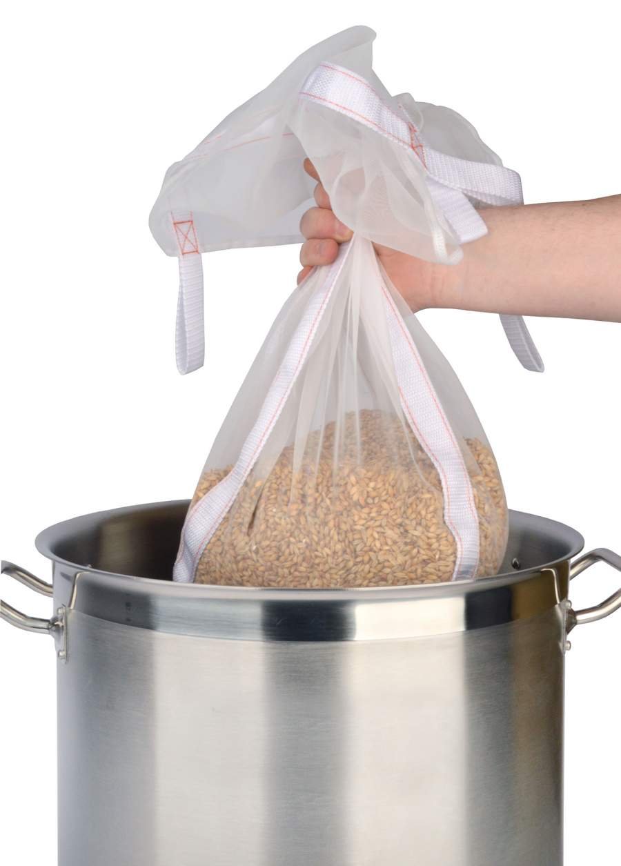 The Brew Bag 19 l -23 l - Maischesack zum Bierbrauen nach der BIAB Methode - für 19-23 Liter Kessel Heimbrauen Hobbybrauerei