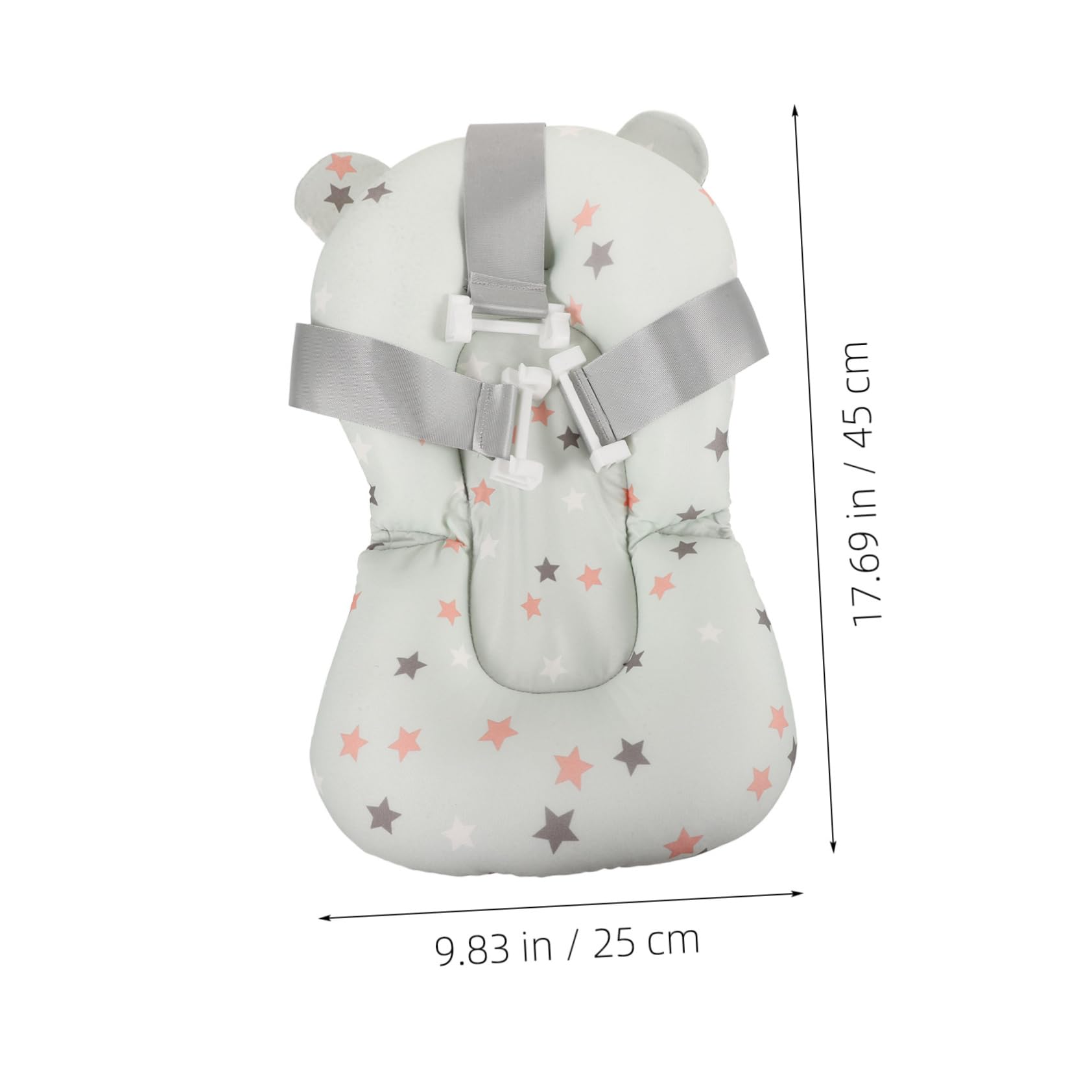 Beatifufu Floating Bathing Bed Baby Bathing Bed Bathtub Bath Cushion Bath Seat for Newborns