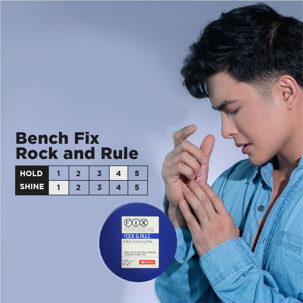 Amazon.co.jp: Bench Fix ヘアスタイリング製品(ネイビーブルー