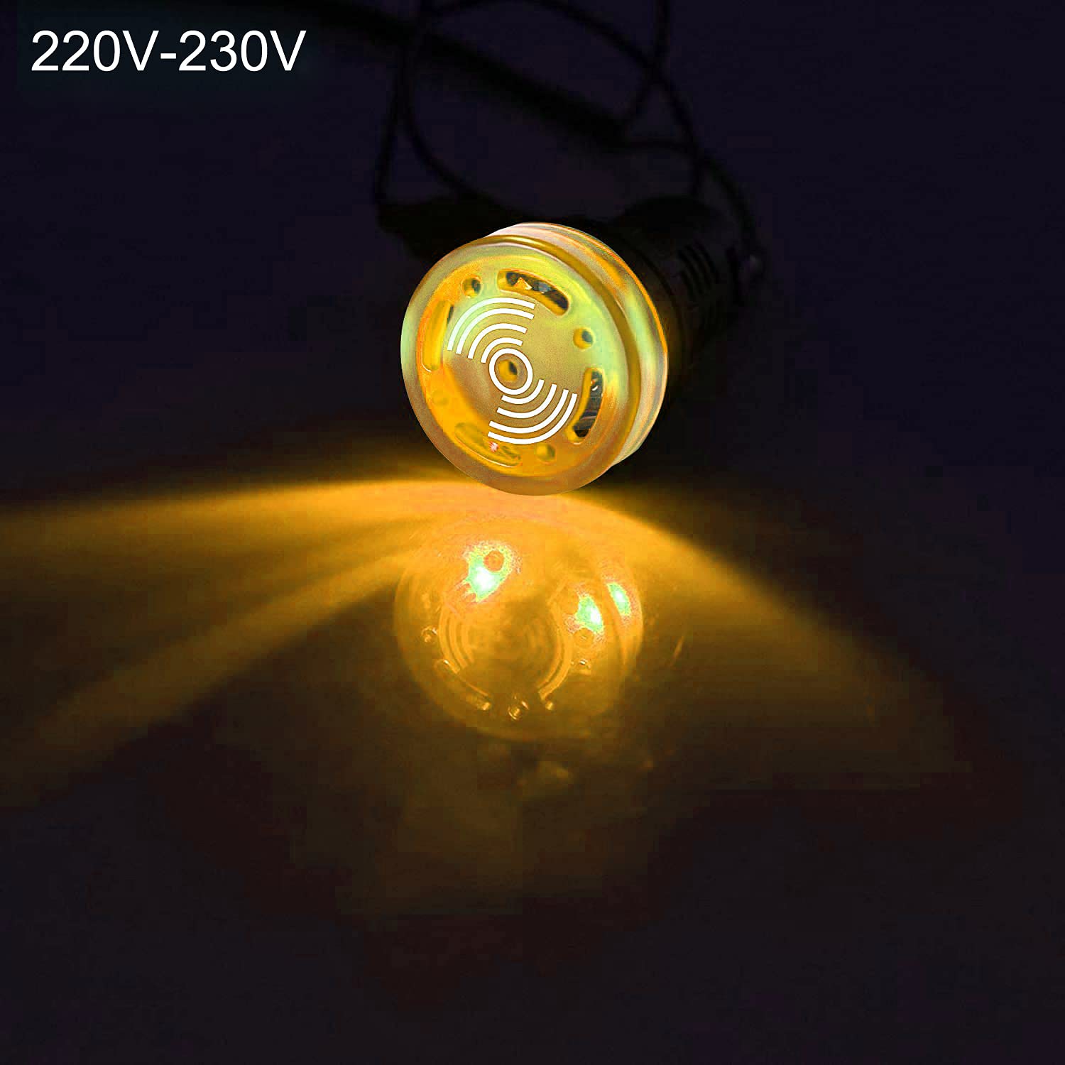2X LAMPE DE Signal D'indicateur D'alarme Flash LED Avec Buzzer AD16 2X LAMPE DE Signal D'indicateur D'alarme Flash LED Avec Buzzer AD16