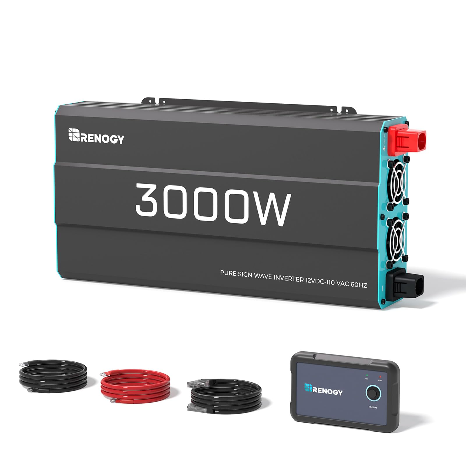 Photo 1 of RENOGY REGO 3000W Pure Sine Wave Inverter 12V DC to 120V AC for RV Truck
