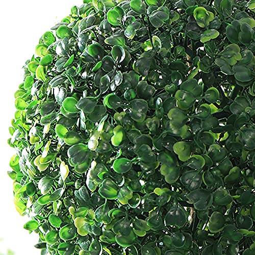 Artificial Plant Topiary Ball Faux Boxwood Decorative Balls Indoor Outdoor Greenery Hanging Plant Ball For Backyard, Balcony, Garden, Wedding Party Home Decor #TOP2