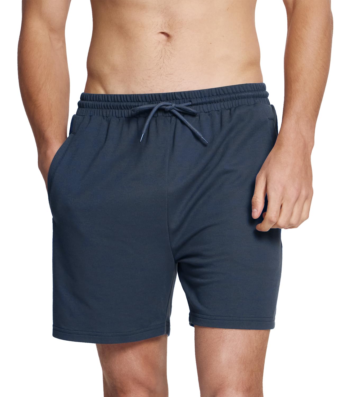 BAMBOO COOL Men's Athletic Shorts Dry Loose-Fit Running Workout Gym Shorts Breathable Lightweight Activewear with Pockets