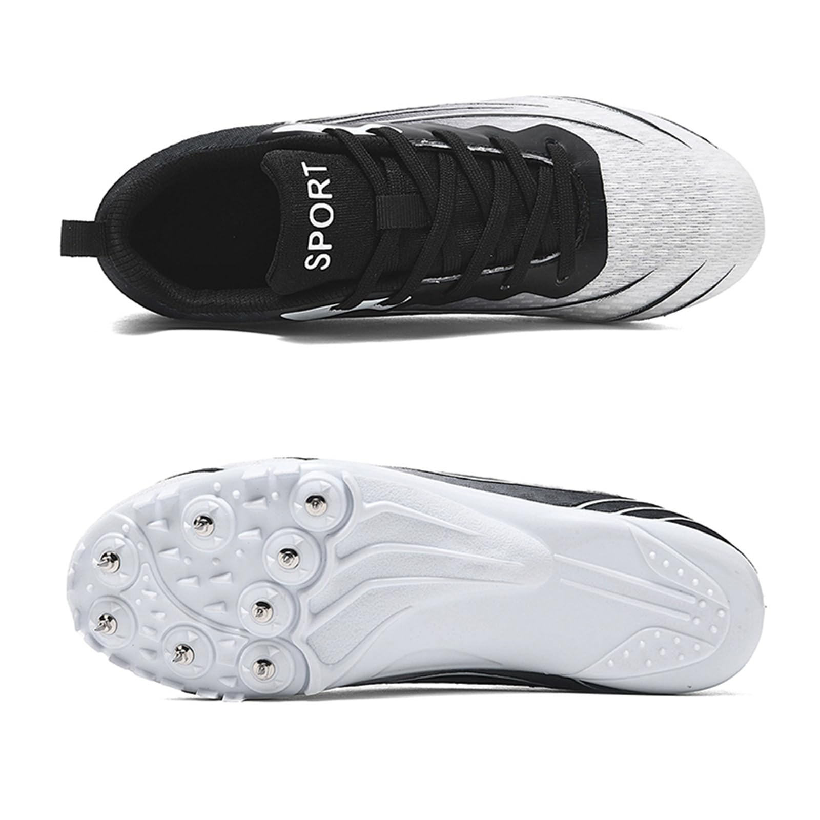 Zapatillas De Atletismo con Clavos para Mujer Zapatillas para Correr Carreras Saltos Atletismo