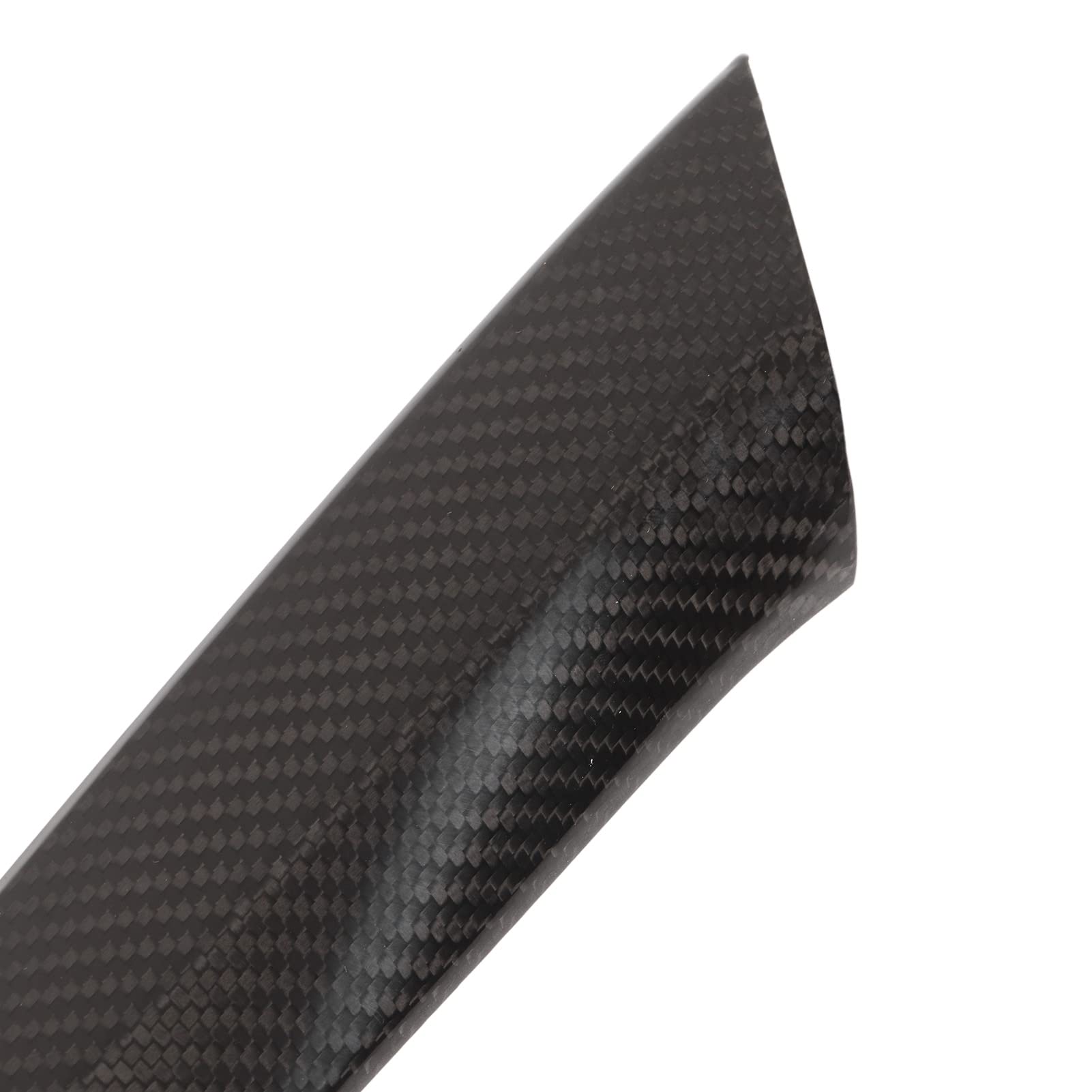 Tiras Laterales de Consola Central de Fibra de Carbono Real, Reemplazo de Embellecedor Interior de Coche para Serie 3 G20 G21 G28 2020-2022 LHD, 2 uds.