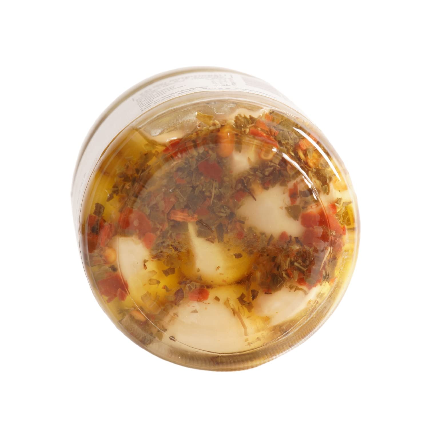 Conserve Conti - Ajo marinado en aceite de oliva virgen extra - 4 Tarros ml. 106/360 g - Producción artesanal siciliana