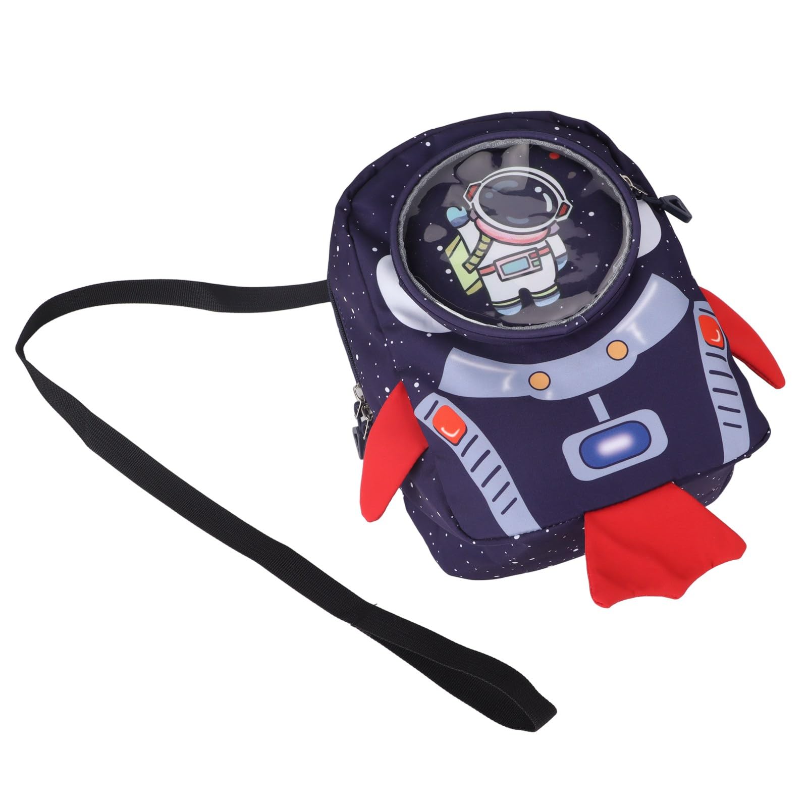 HEEPDD Mochila para Niños con Diseño de Astronauta de Dibujos Animados, Gran Capacidad, Cuerda Antipérdida, Tela Oxford, Mochila para Niño para Estudio de Escuela Primaria, Estilo