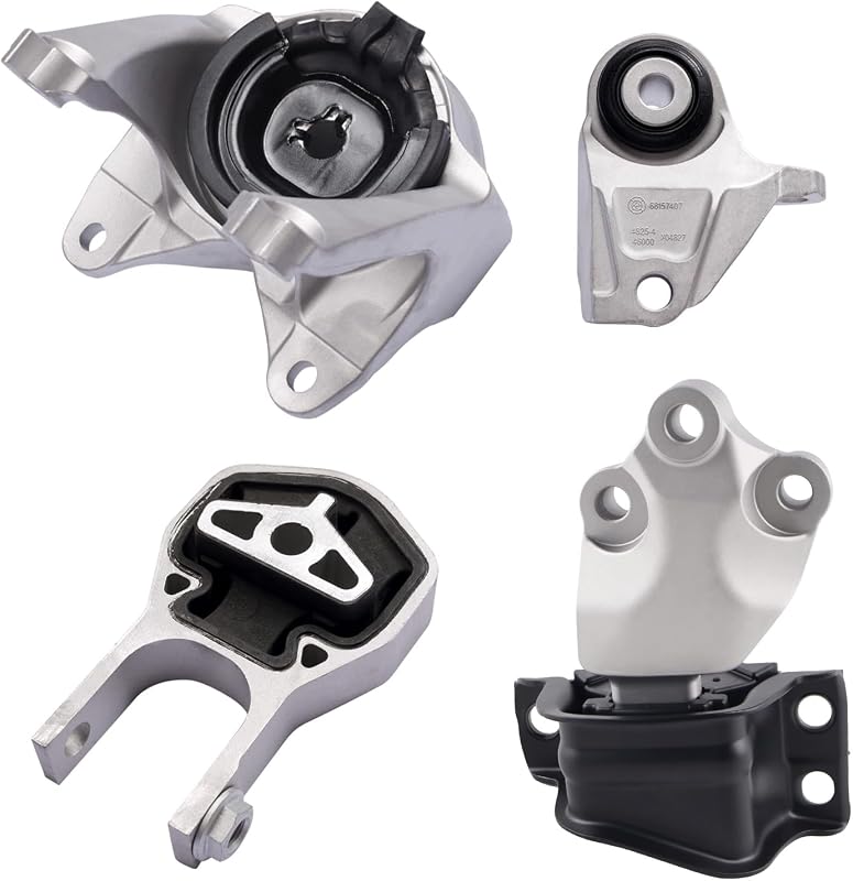 Kit de coxins do motor SHICHU para Ram ProMaster 1500 2500 3500 3.6L V6 2014–2021 – Conjunto com 4 peças