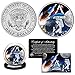 Artemis Missions NASA Space Program Moon JFK Kennedy Half Dollar U.S. Coin