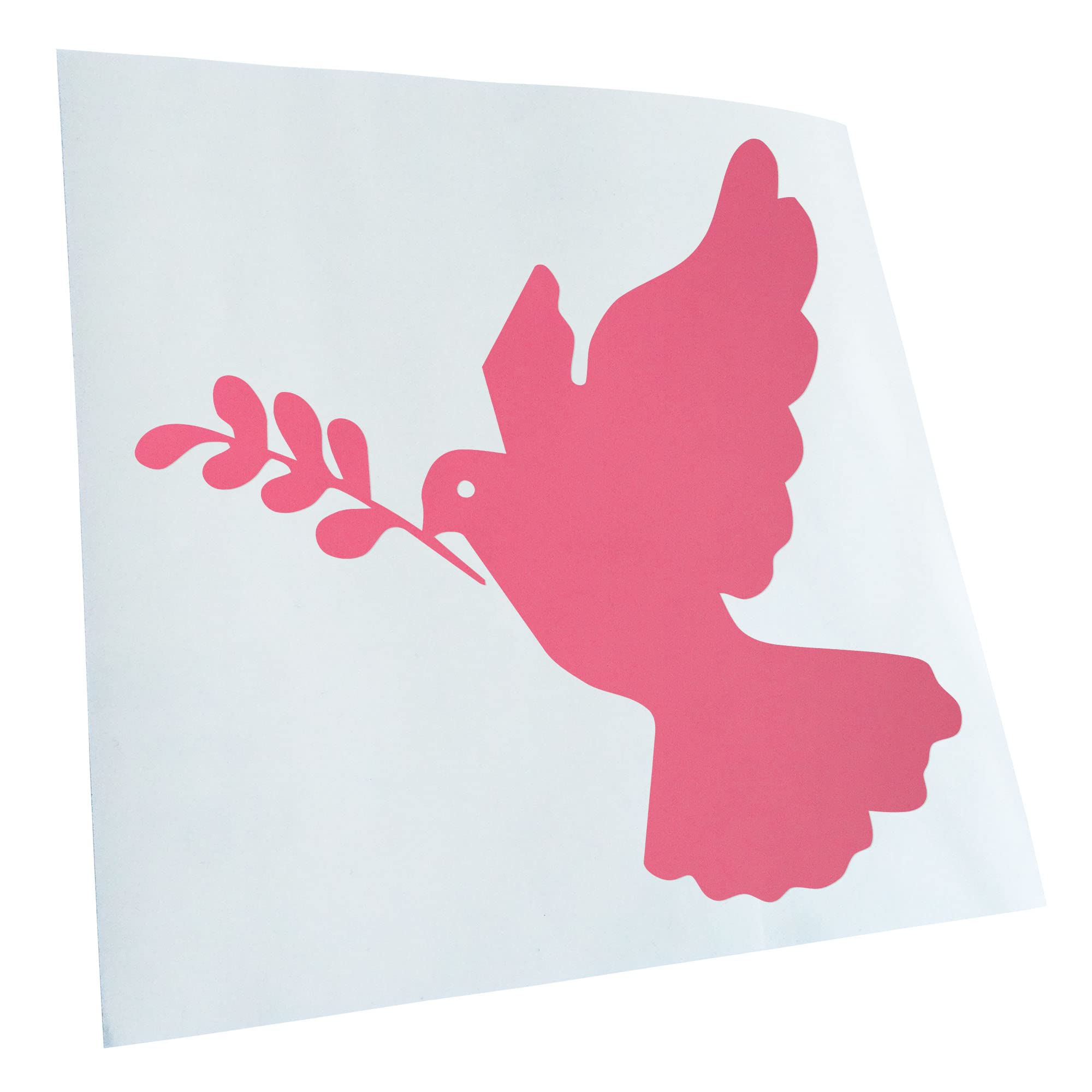 Kiwistar - Peace Dove Car Sticker for Car, Laptop, Bicycle, Truck, Motorcycle Multicolor JDM Decal Racing