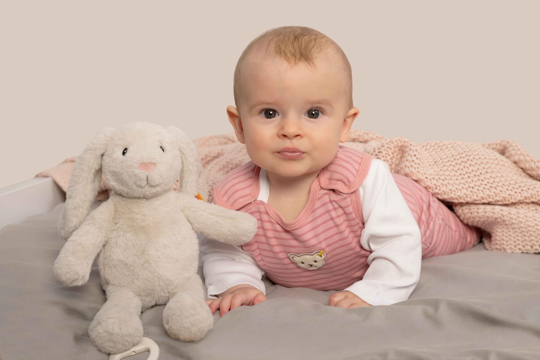 Steiff - 242465 Soft Cuddly Friends My first Steiff Hoppie Hase Spieluhr