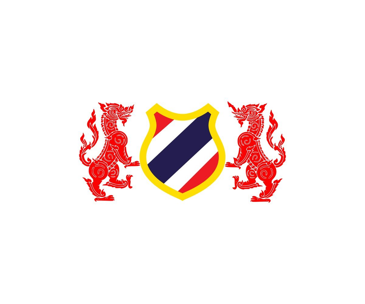 Drapeau Prime Minister of Thailand 1936-1939 emblème historique thaïlandais Prime