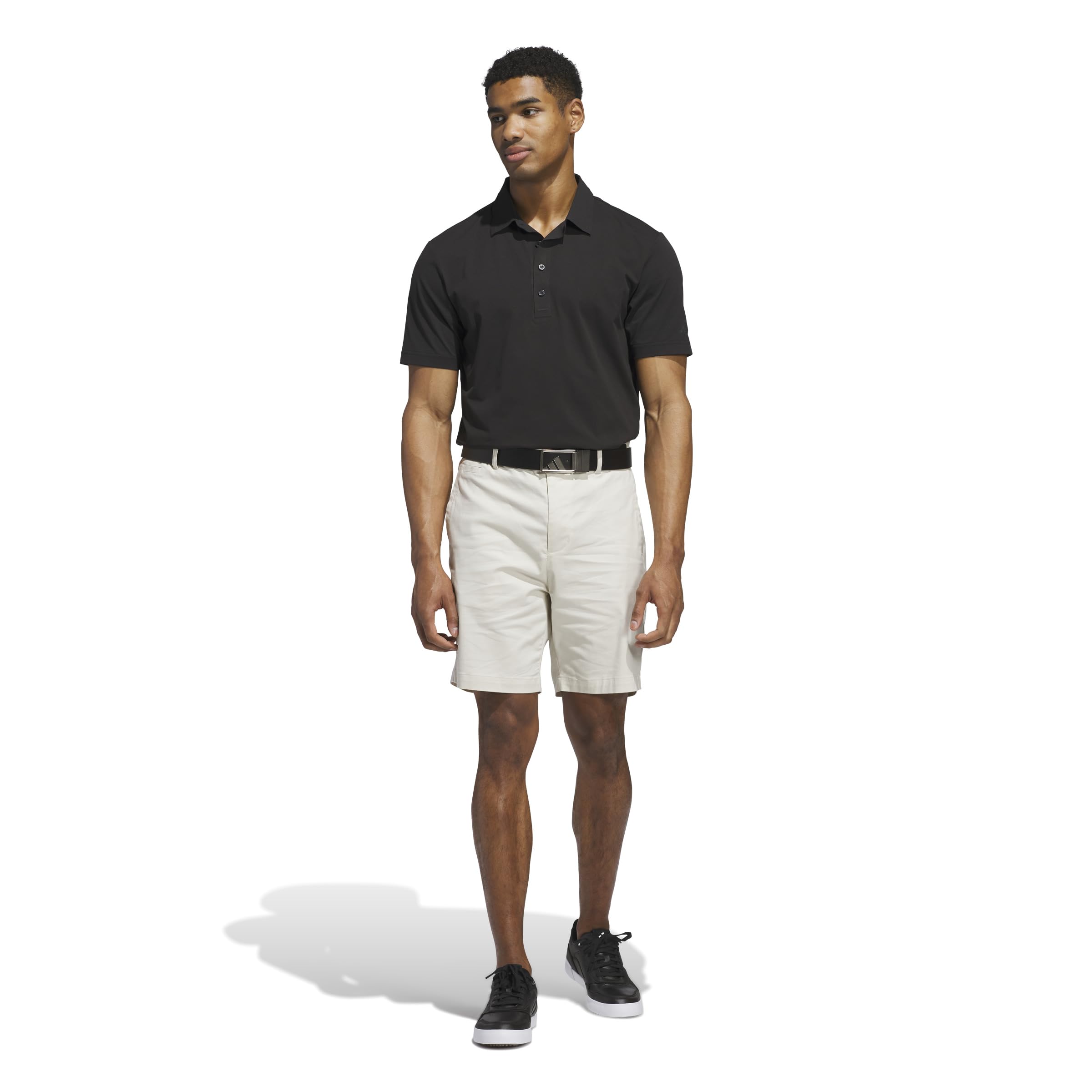 adidas Męska koszulka polo Ultimate365 Tour Twistknit, Czarny, L