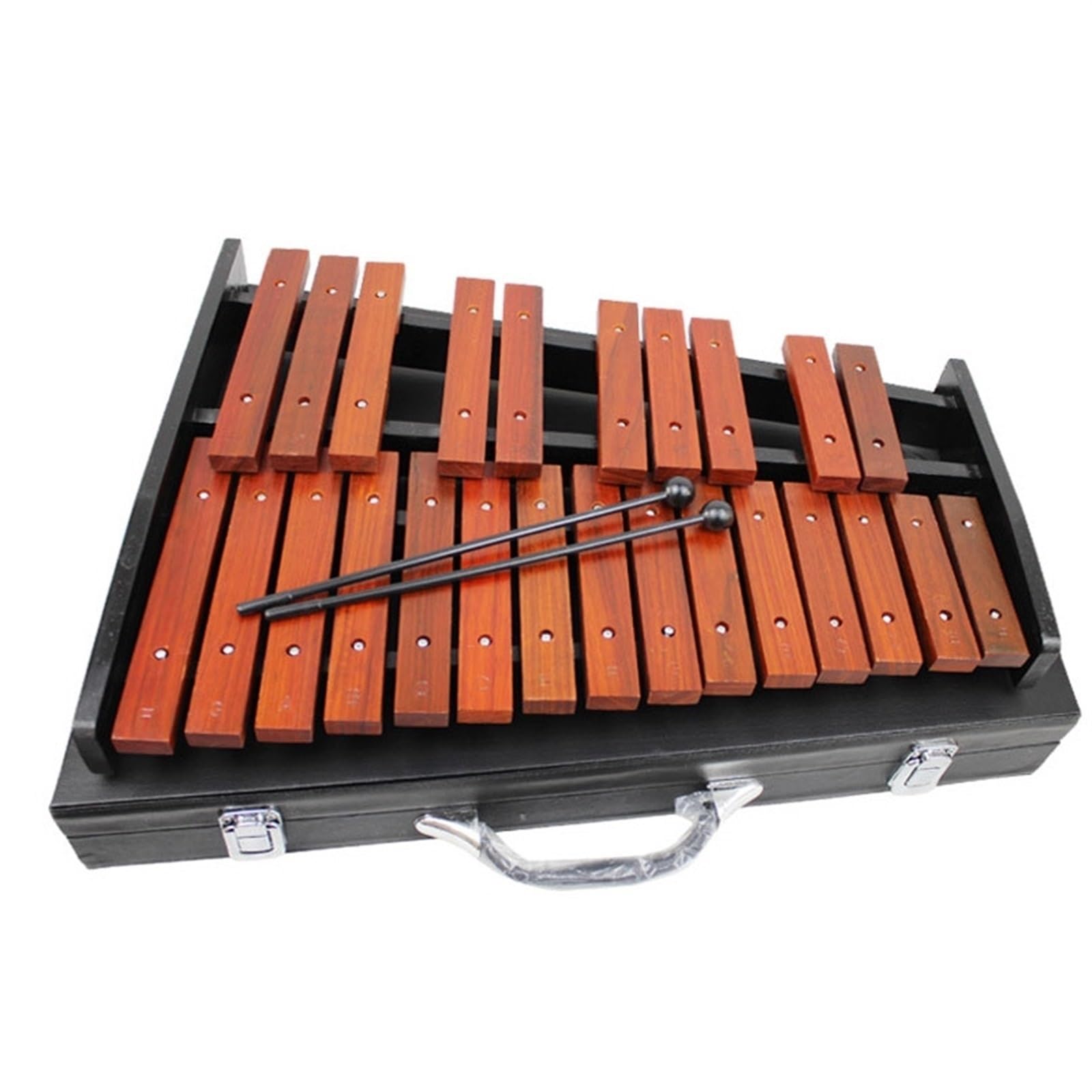 Instrument De Musique Xylophone En Bois Xylophone Carillon 25 Tons 32 Tons 37 Tons Plaque Aluminium Piano Instrument De Percussion Professionnel Instrument Celesta(A)