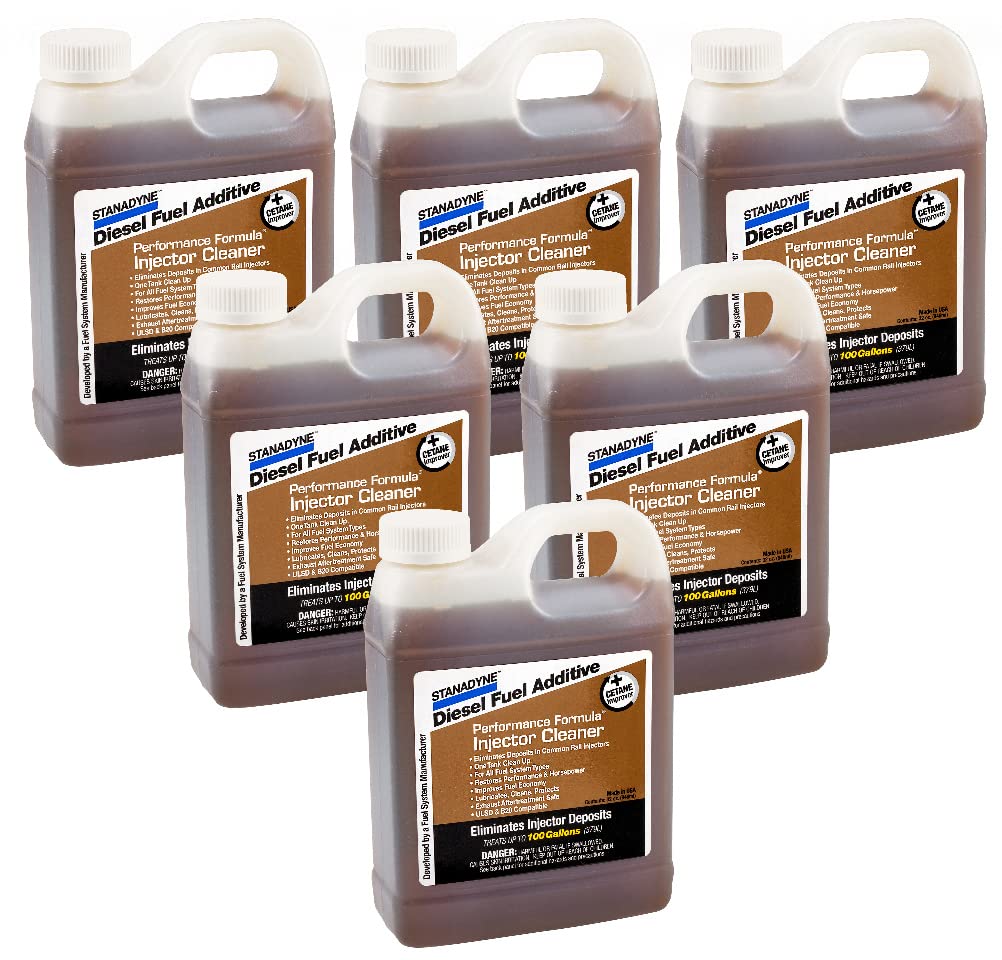 Performance Formula Diesel Injector Cleaner by Stanadyne - 6 Pack of 32oz jugs | Stanadyne # 43566
