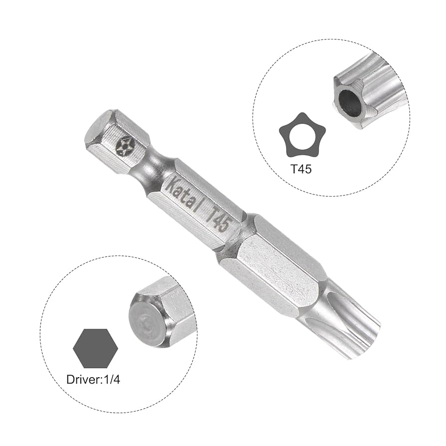 カランビット　45 HARFINGTON T45 Star 5 Point Screwdriver Bit 1/4