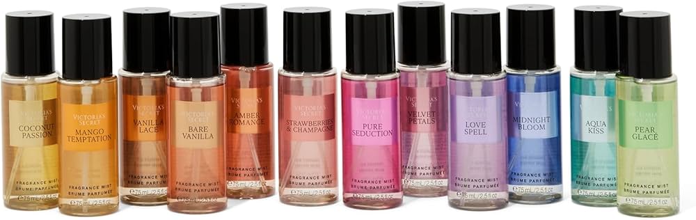 Victoria's Secret セット Amazon.com : Victoria's Secret Mist Collection 12 Piece Travel