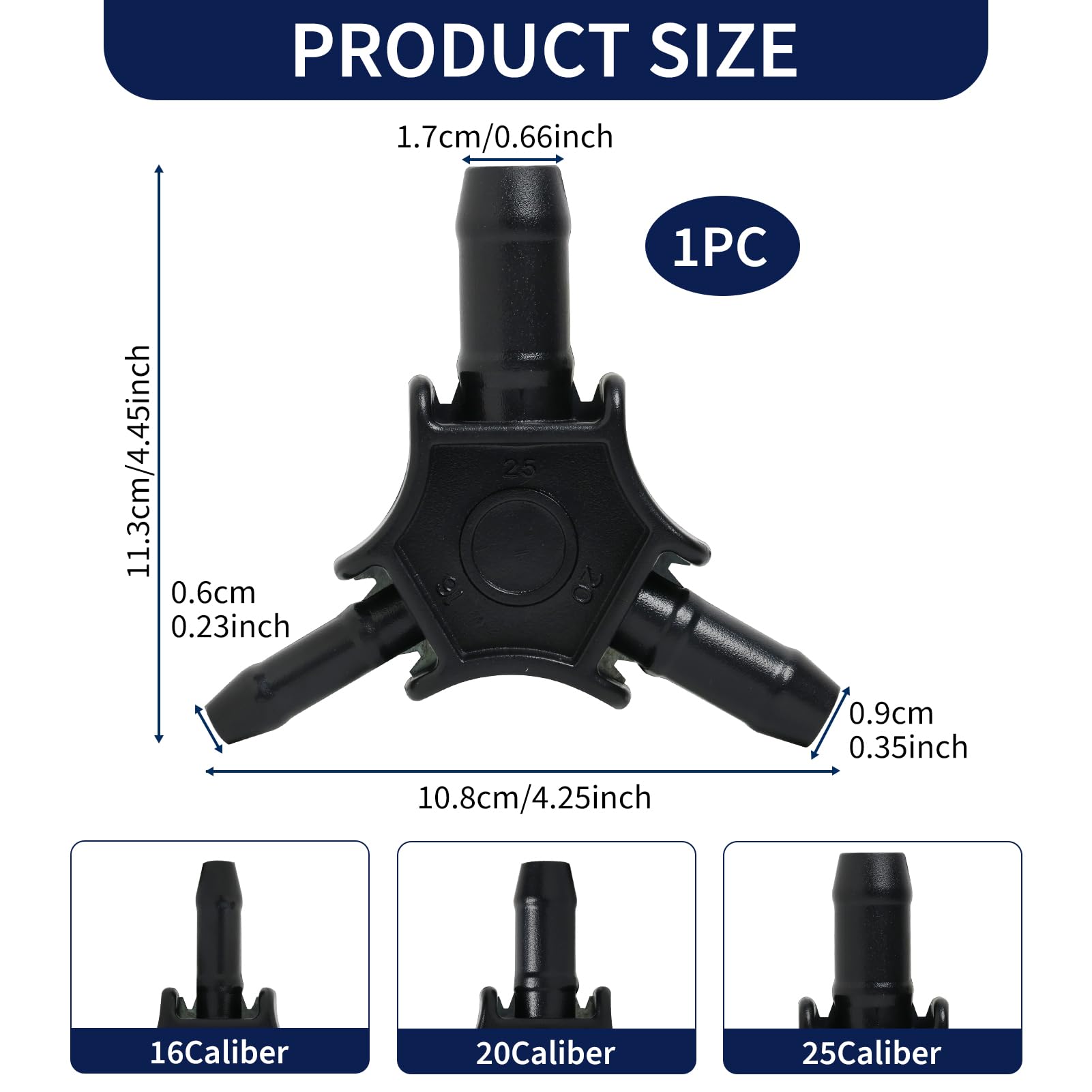 Calibratore/Sfusatore per Tubo Multistrato con Diametro Ø16-20-25 mm, Calibratore per Tubo Multistrato Alesatore,Calibratore per Alesatore, Alesatore PEX-AL-PEX con Impugnatura Ergonomica