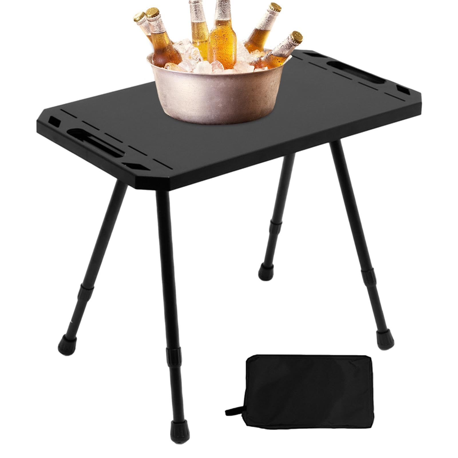 Mesa de camping plegable, mesa de playa portátil, mesa de camping para