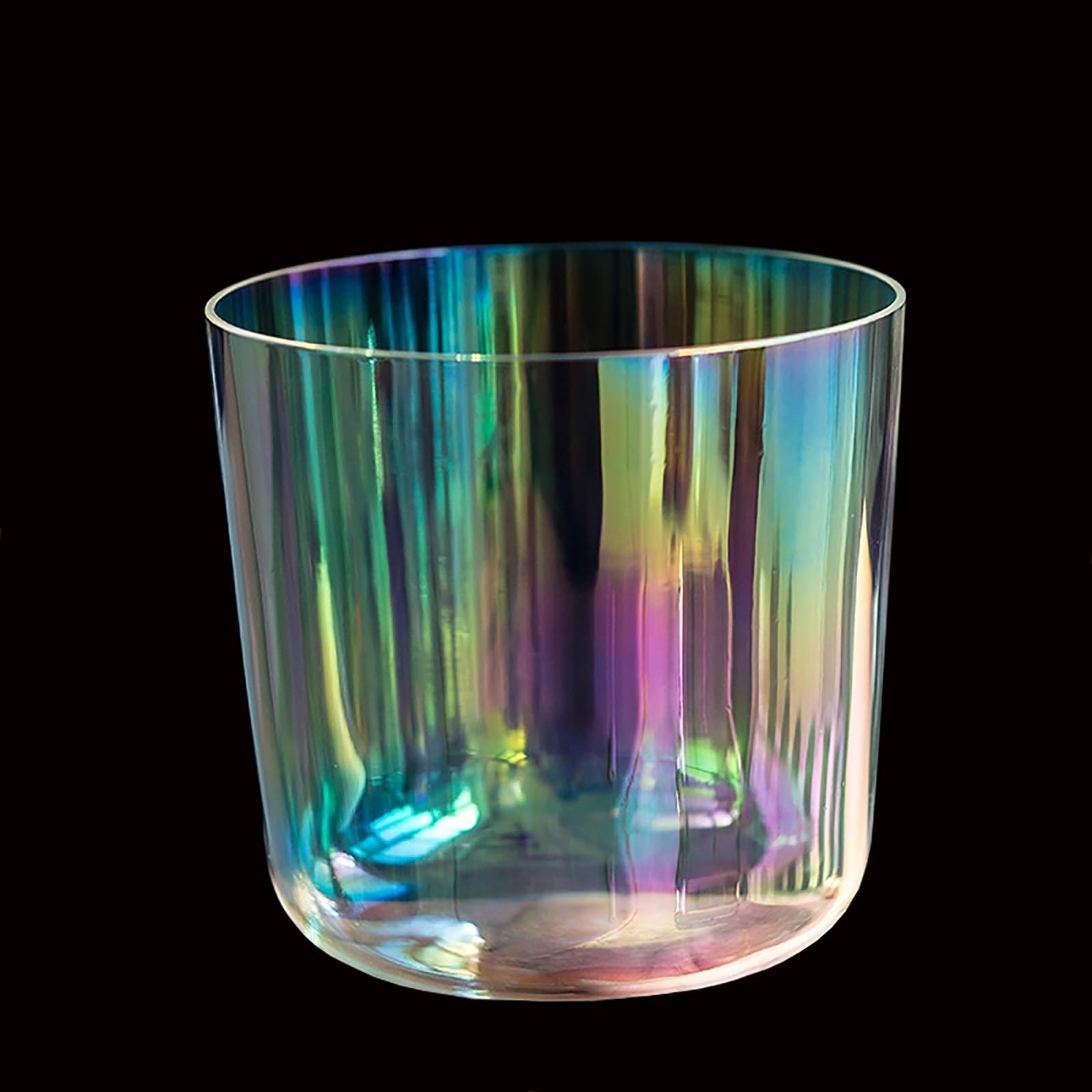 432 Hz helle, klare Kristall-Klangschale, professionelles Klangheilinstrument mit kostenlosem Schlägel und O-Ring, ideal for Yoga, Meditation, Zen (Color : 6.5Inch C Note)