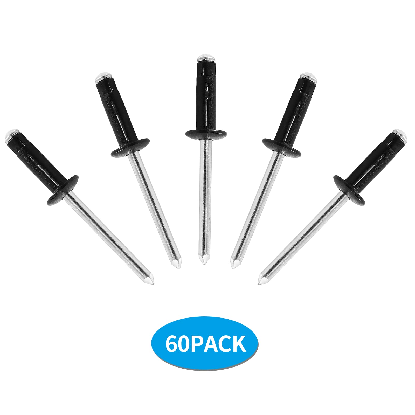 Wshao Store 30 / 50pcs Rivetti Pop In Alluminio M3.2 M4 M4.8. Rivetti Di Scarico In Acciaio For Rivetti Ciechi A Cupola (Number Of PCS : M3.2(50pcs), STEM Length : 16mm - Foto 12